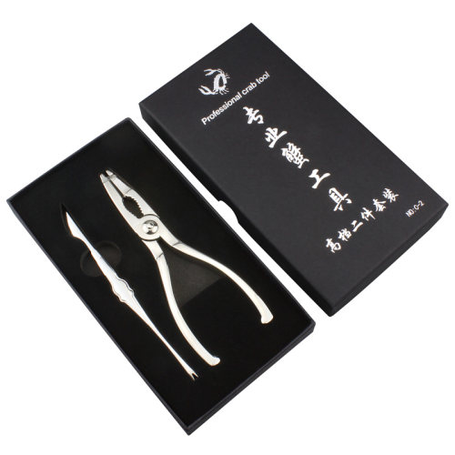 304不锈钢吃蟹工具 家用神器扬州蟹八件套装蟹钳夹蟹针开螃蟹剪刀
