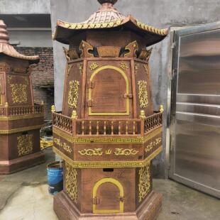 宗祠铸铁烧纸炉寺庙烧金炉祠堂香火炉定做化宝炉烧元宝炉化钱炉
