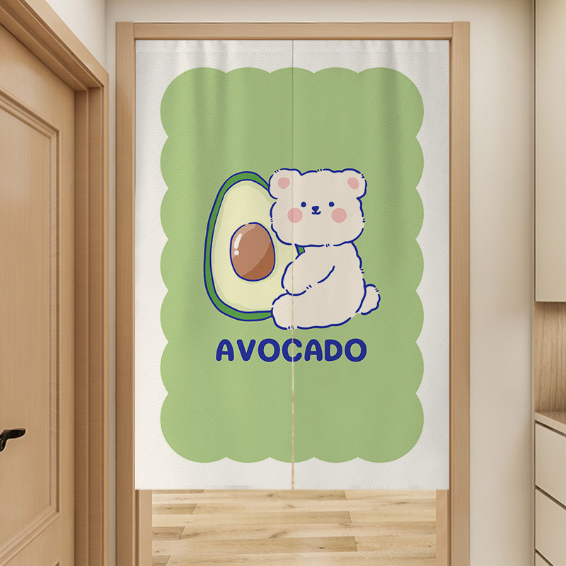 定制个性卡通可爱门帘家用隔断窗厨房遮挡布帘卧室挂帘装饰厕所帘,居家布艺,门帘,淘宝优惠券,粉丝福利购,淘宝优惠卷
