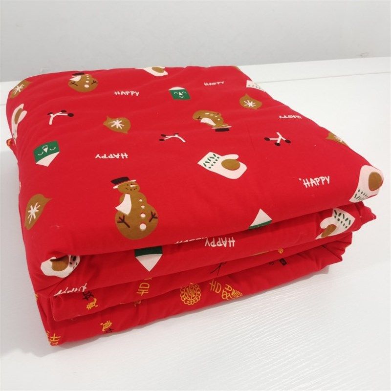 定做无萤光大红色福字纯棉针织手工棉花婴儿抱被新生包被宝宝外出,床上用品,棉花被,淘宝优惠券,粉丝福利购,淘宝优惠卷