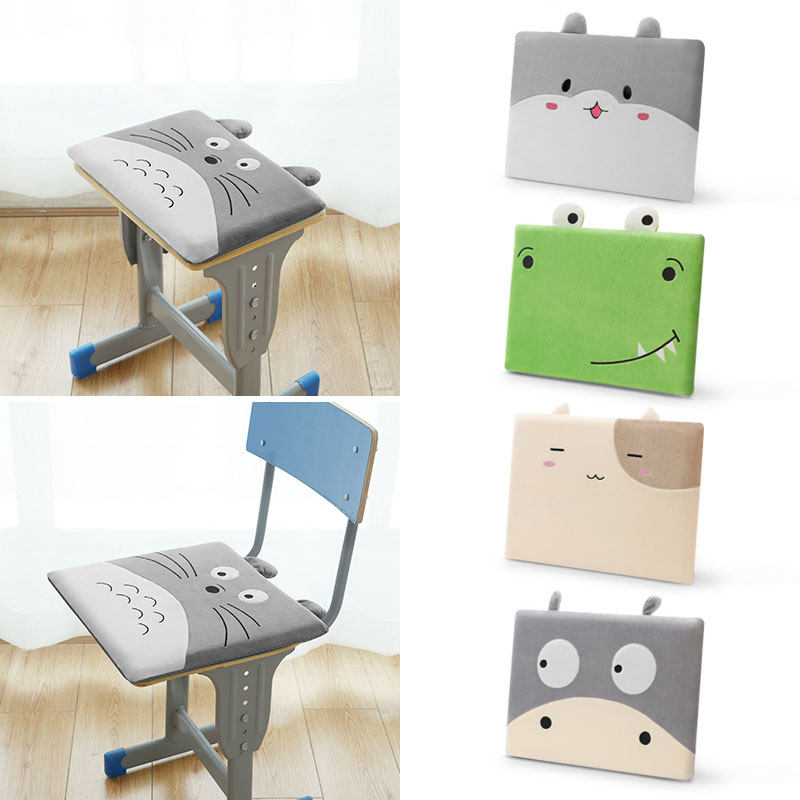 卡通坐垫学生教室椅子座垫软垫凳子屁股垫子宿舍记忆棉椅垫长方形,居家布艺,椅垫,淘宝优惠券,粉丝福利购,淘宝优惠卷