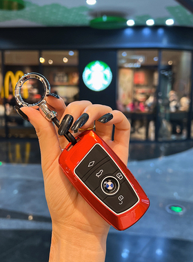 适用宝马钥匙套3系gt车320li三系525五系5系4系7系1系2系x3老款扣