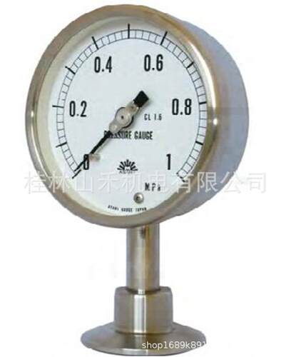 Asahi Gauge旭计器隔膜式压力表Model　881J
