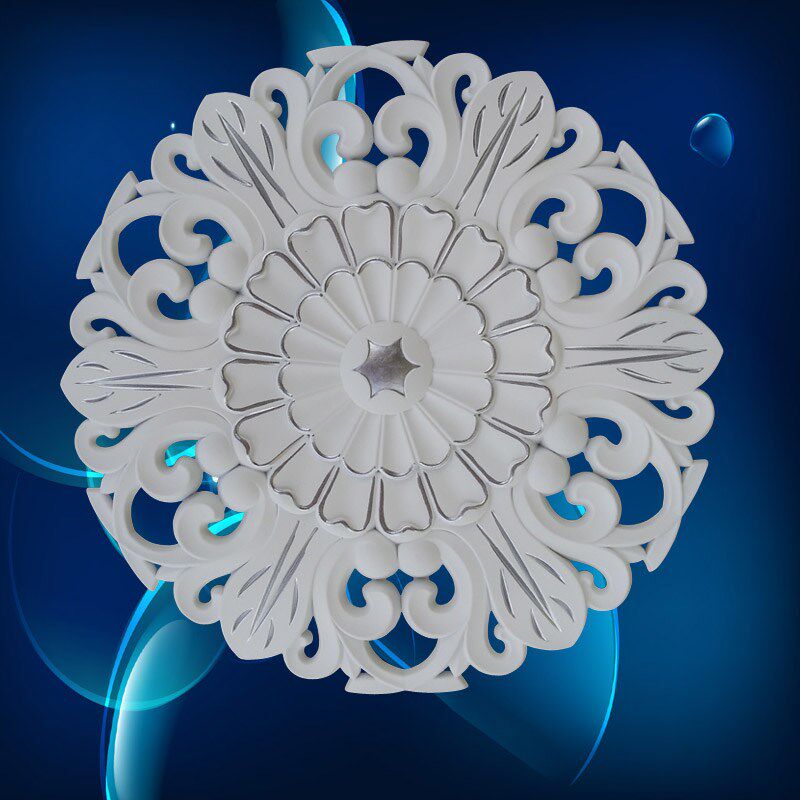 欧式浮雕花家具贴花背景墙配件花衣柜花门框花宽20-24-30CM吸塑花