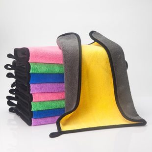 珊瑚绒抹布毛巾吸水不怕掉毛厨房用抹布擦桌子沾油保洁专用毛巾布