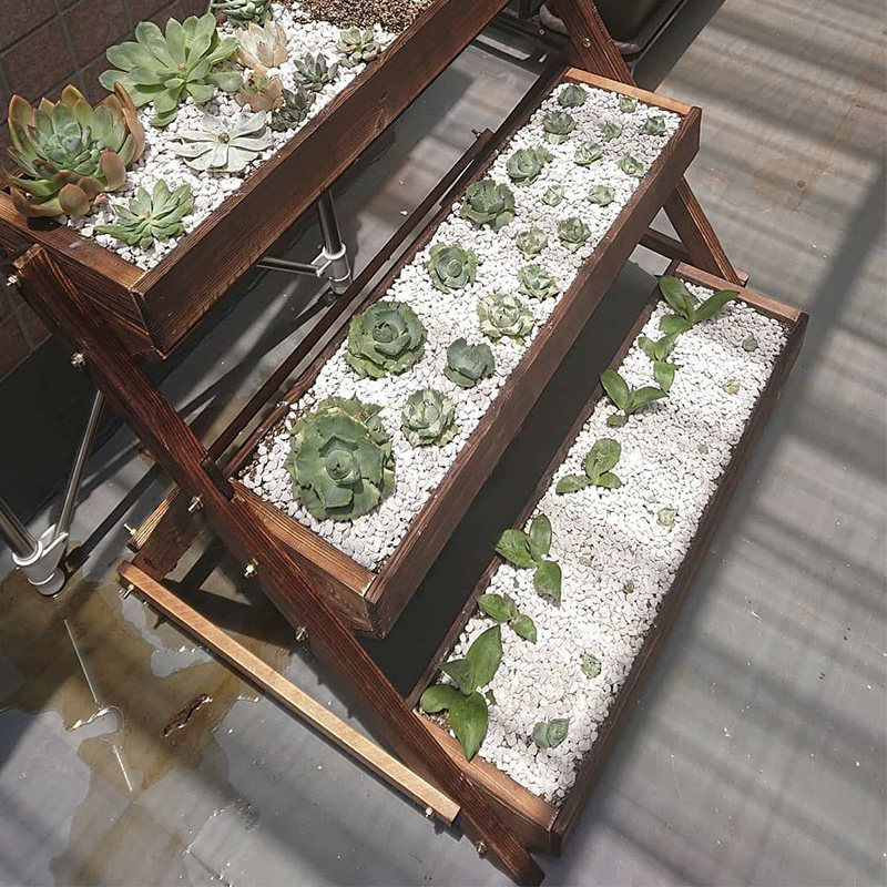 阳台花架置物架防腐碳化木花箱花槽花卉田园种植种菜盆立体花盆架,鲜花速递/花卉仿真/绿植园艺,花架,淘宝优惠券,粉丝福利购,淘宝优惠卷