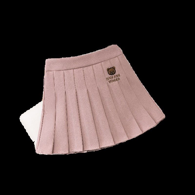 女童半身裙2024夏季新款儿童学院风JK短裙女孩白色裙子洋气百褶裙,童装/婴儿装/亲子装,半身裙,淘宝优惠券,粉丝福利购,淘宝优惠卷