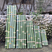 流水摆件竹排板竹编DIY 居家竹垫鱼缸过滤器置物架现做留青竹子