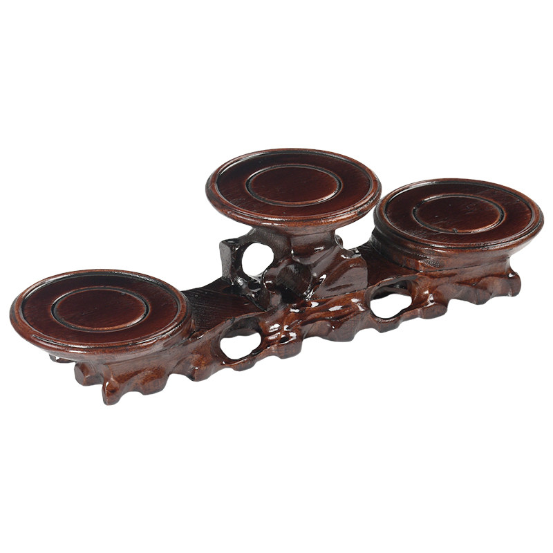 实木根雕花瓶工艺品古玩貔貅奇石底座摆件功夫茶具茶壶桌面托盘架,家居饰品,木雕,淘宝优惠券,粉丝福利购,淘宝优惠卷