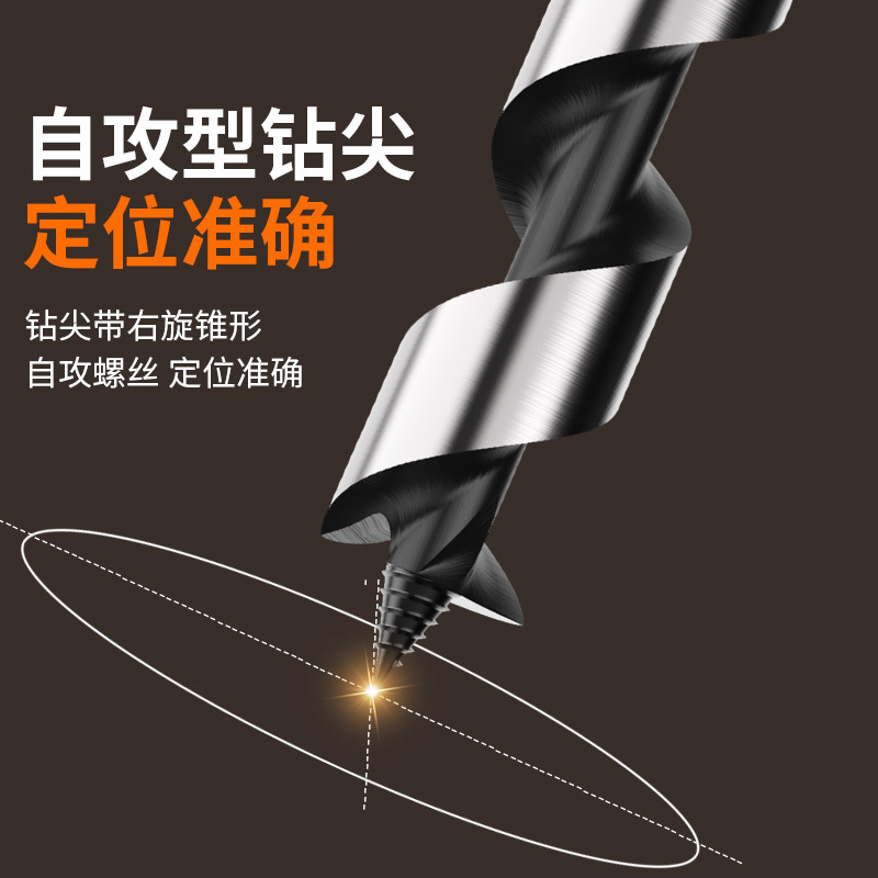 深孔支罗钻木工专用六角柄手电钻木门木板木头钻孔加长麻花钻钻头,五金/工具,扩孔钻,淘宝优惠券,粉丝福利购,淘宝优惠卷