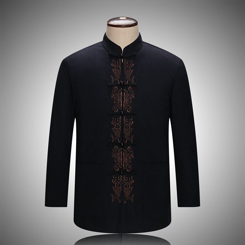 中老年唐装棉衣男爸爸结婚礼服爷爷老人过寿生日衣服装中国风外套,男装,唐装,淘宝优惠券,粉丝福利购,淘宝优惠卷