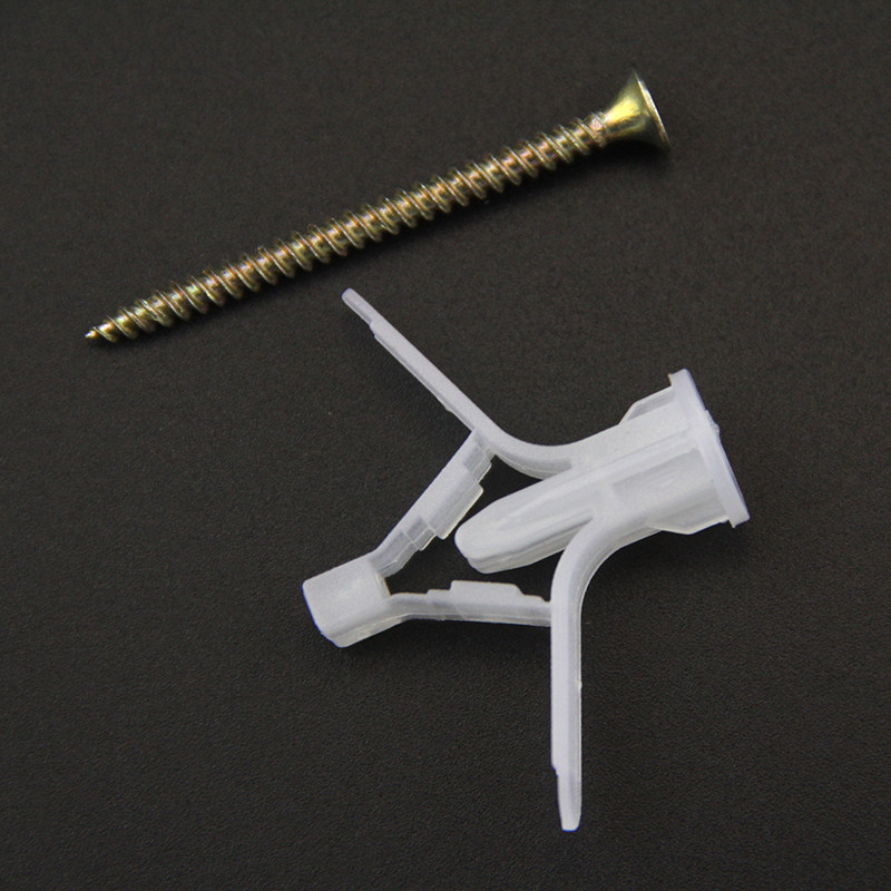 飞机胀管石膏板膨胀管塑料涨栓蝴蝶型空心砖膨胀螺丝自攻胀塞胶塞,五金/工具,塑料膨胀管,淘宝优惠券,粉丝福利购,淘宝优惠卷