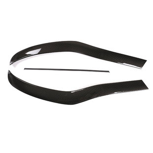 16-20款奔驰E级改装E200L E300L前保险杠亮条饰条新E级前杠装饰条