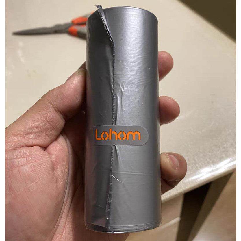 Lohom/啦哄钢袋垃圾袋家用背心式中号塑料袋加厚手提式厨房用包邮