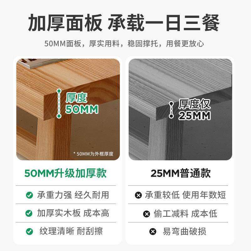 北欧网红书桌实木loft会议桌工作台电脑桌简约现代洽谈桌椅办公桌
