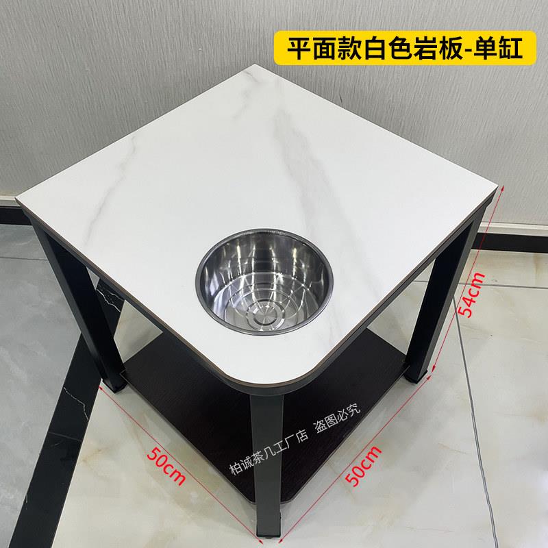 麻将机茶几茶水架棋牌室专用茶几麻将桌小边几茶楼麻将馆茶水桌