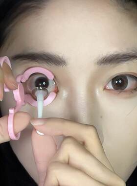 隐形眼镜摘戴工具美瞳取戴器新手神器 吸棒夹子辅助器撑眼皮扩眼