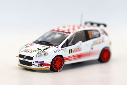 IXO 1/43合金车Fiat Punto S2000 菲亚特拉力赛车模型玩具车收藏