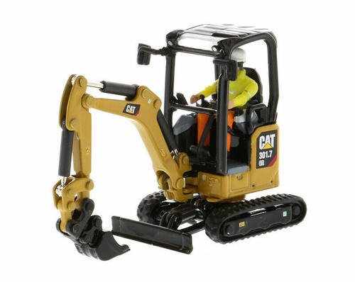 DM 1:50 Cat 301.7 CR Mini卡特迷你型挖掘机模型HO工程车85597
