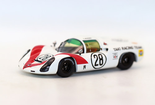 EBBRO 1/43 Porsche 910 1968保时捷910赛车模型合金车收藏摆件