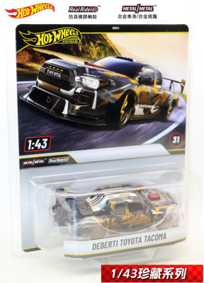 风火轮RLC 1/43 Toyota Tacoma 丰t田塔库玛皮卡车模型摆件收藏
