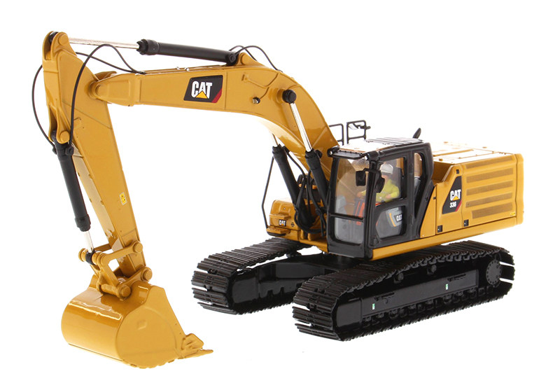 DM工程车1 50 CAT 336 H Excavator 卡特挖掘机模型合金礼品85586