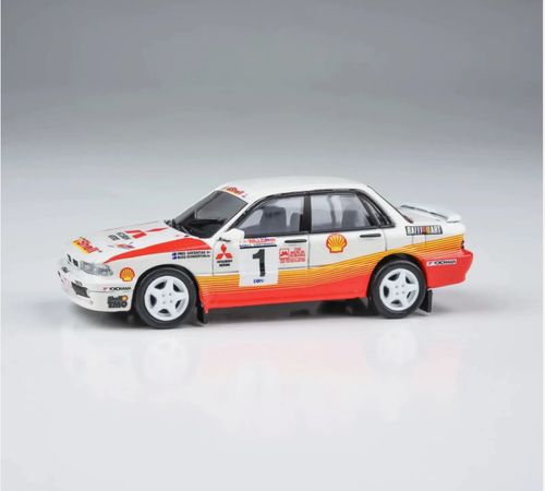 Para 1 64三菱Galant格兰特VR-4 1991 #1 APRC马来站拉力赛车模型