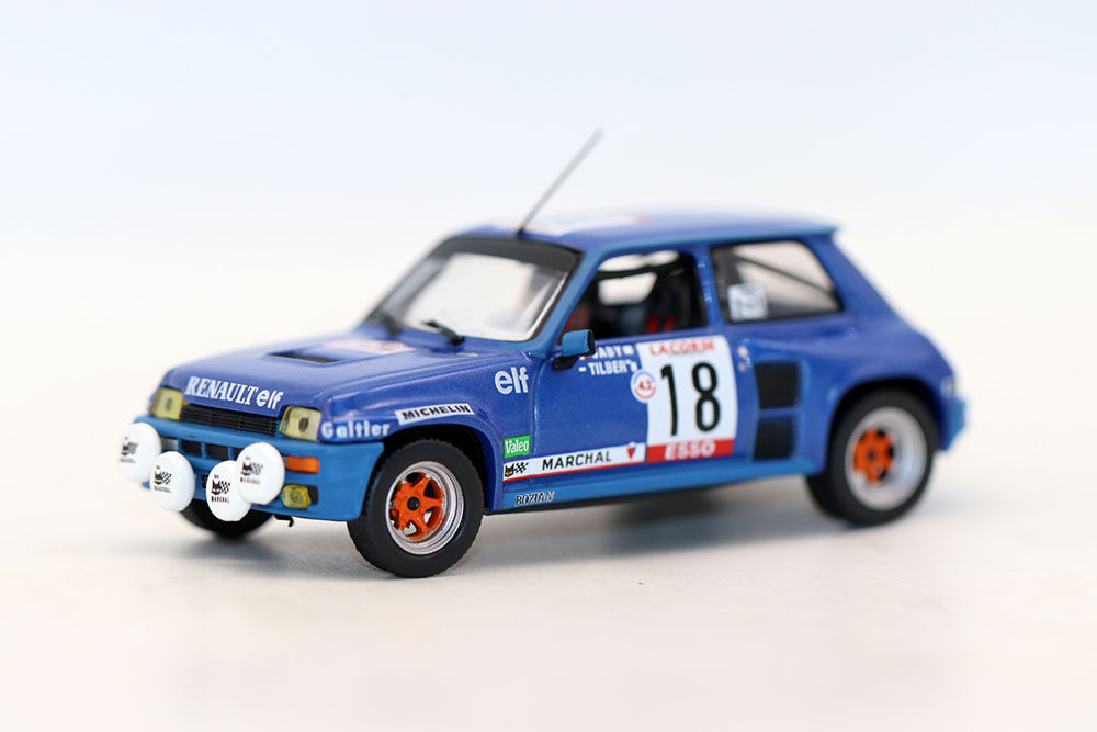 IXO 1/43 合金车 Renault 5 Turbo 雷诺5拉力赛车模型玩具车收藏
