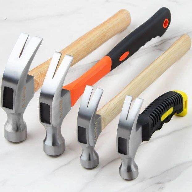 高碳钢羊角锤家用木工专用工具一体特钢电工迷你小锤子钉锤榔头