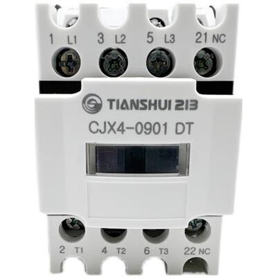 原装天水接触器Cjx4-0901Dt 0910Dt电梯静音交直流两用110V220V