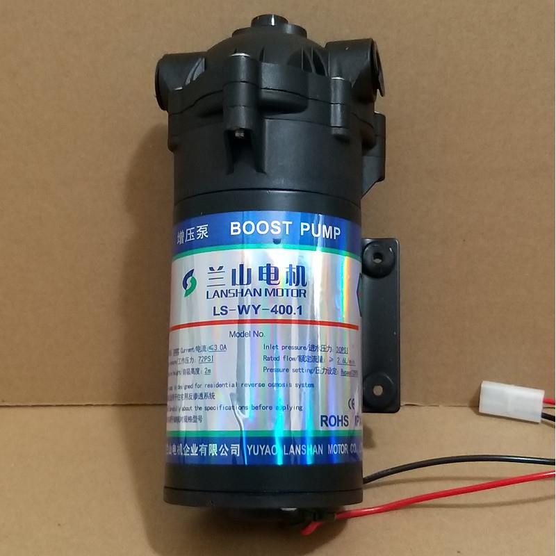 24V400加仑无桶纯水机增压泵400g增压泵隔膜水泵商用机械稳压泵