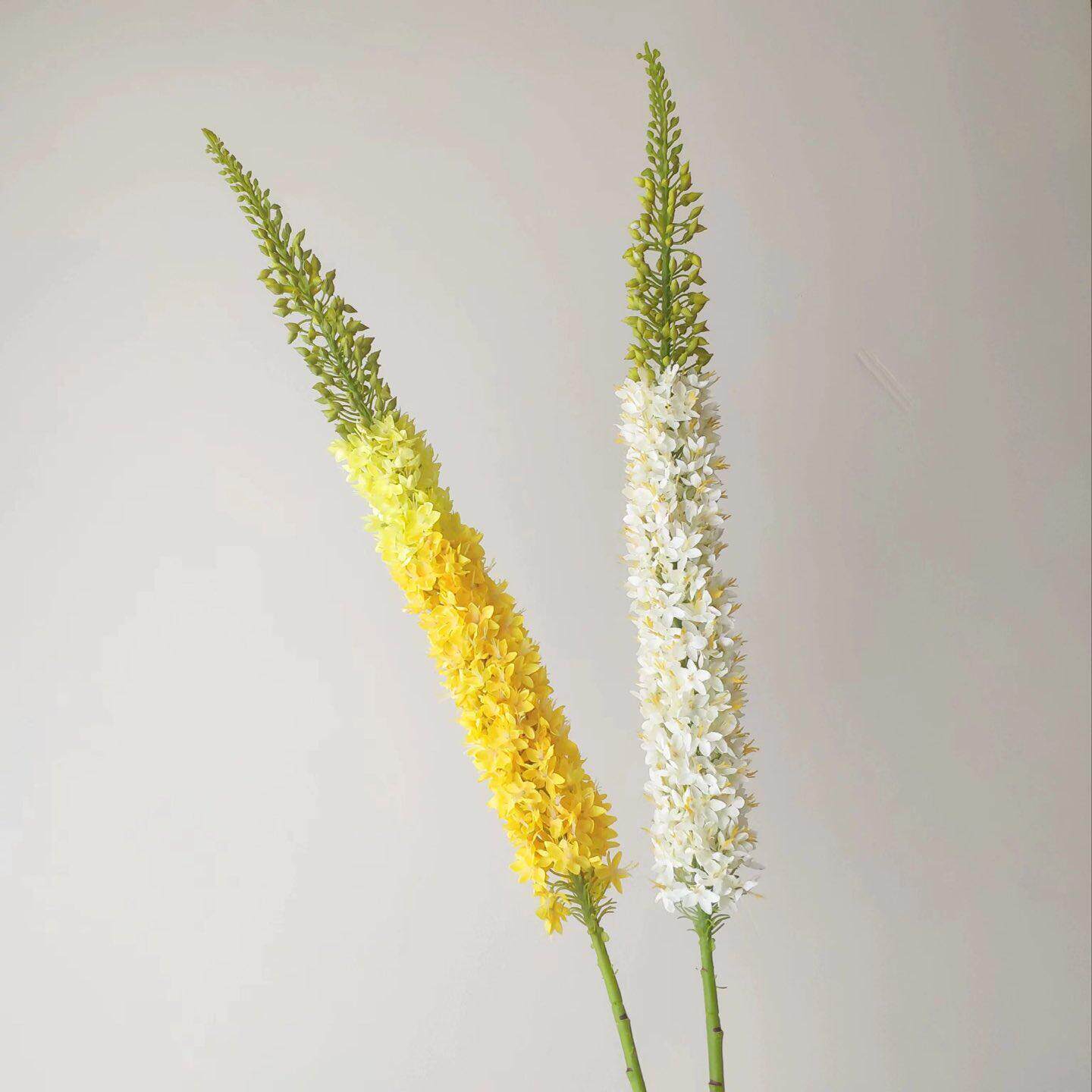 狐尾花仿真花 大型落地花艺装饰插花 高级大气假花样板间软装摆件