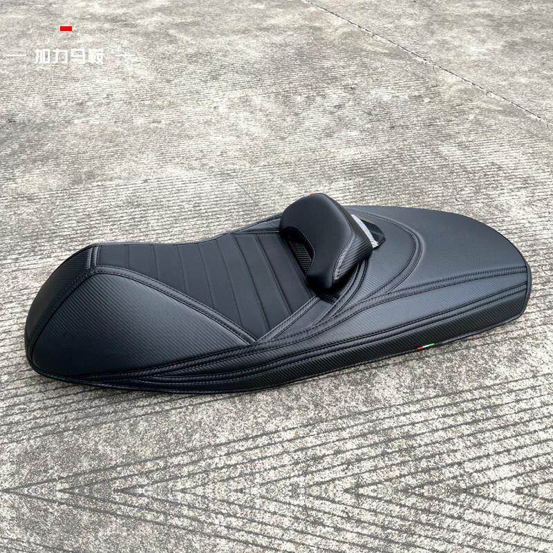 适用于力刻318踏板机车坐垫套改装加厚加软腰靠配件