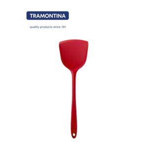Tramontina查蒙蒂纳33cm红色食品级硅胶锅铲炒菜铲饭铲料理铲