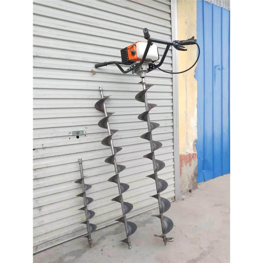 手扶管桩掏土机挖桩芯孔泥土工具清理各种管道加厚钻手动孔桩取土