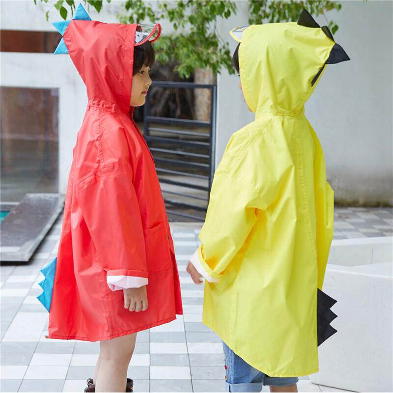 儿童雨衣小孩幼儿园男童女童小恐龙防水小童雨披幼童宝宝雨衣2021