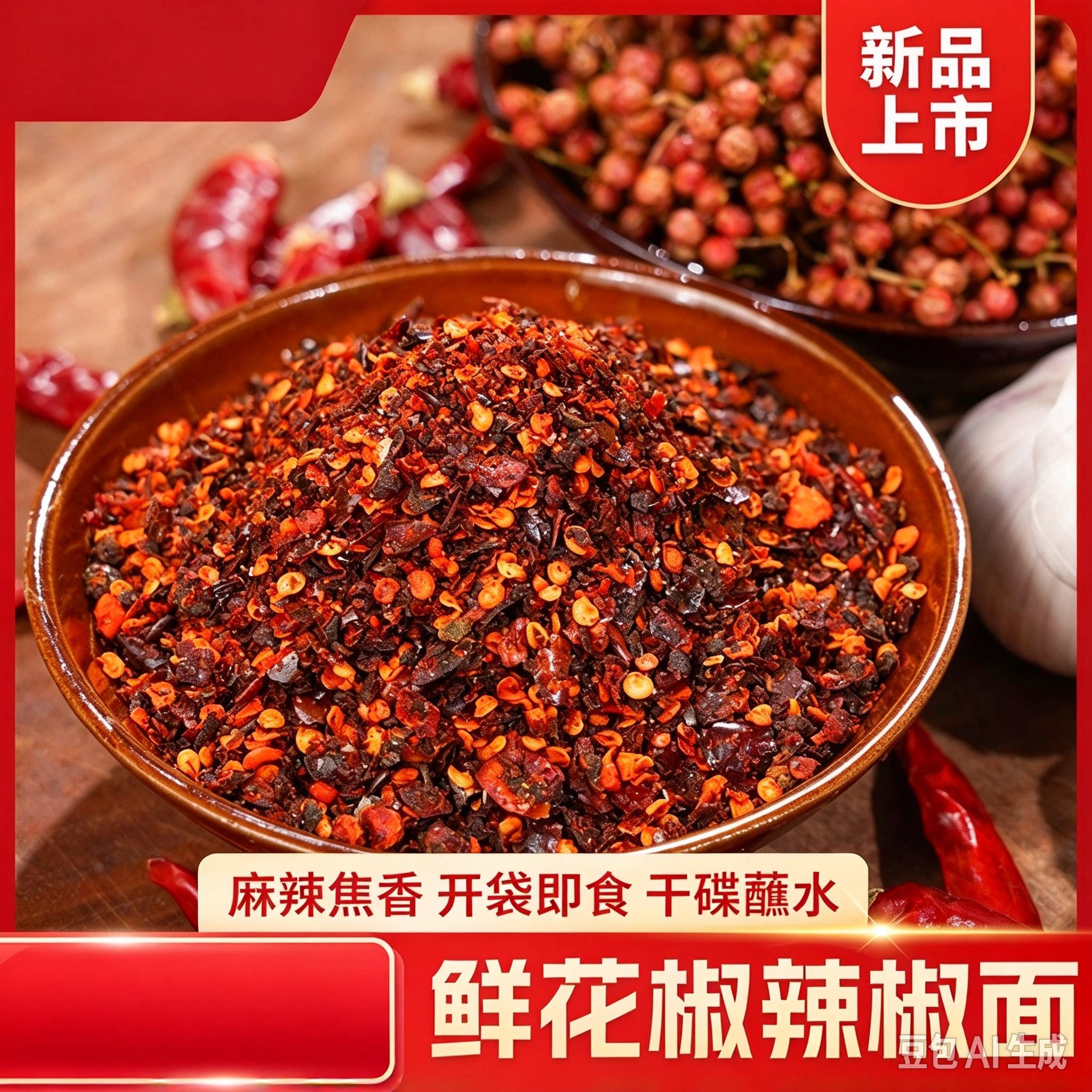 贵州特产鲜花椒调味麻辣火锅辣椒面贵州特色蘸料水煮菜调料Y