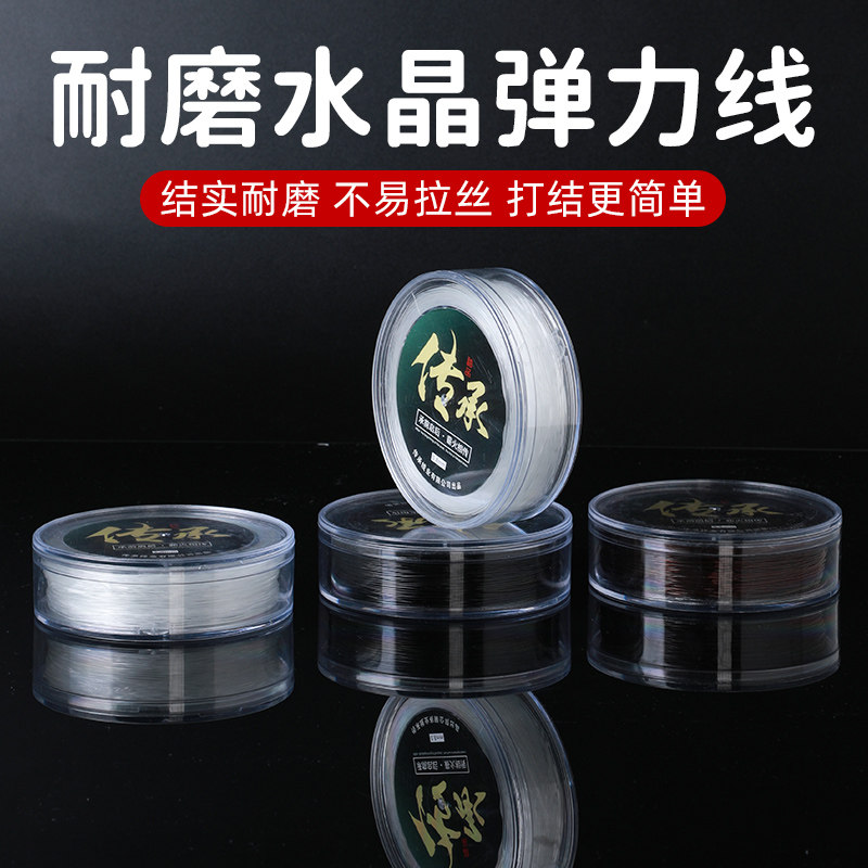 透明水晶手串绳弹力线串珠绳穿手链的绳子穿珠子的佛珠文玩绳耐磨