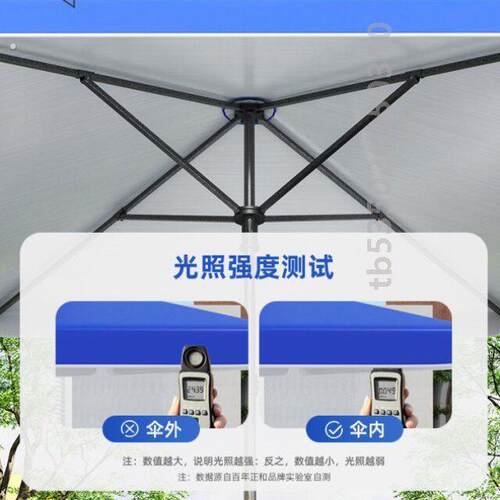 摆摊专用雨伞户外大雨伞广告伞防晒防雨遮阳伞四角伞庭院伞方形