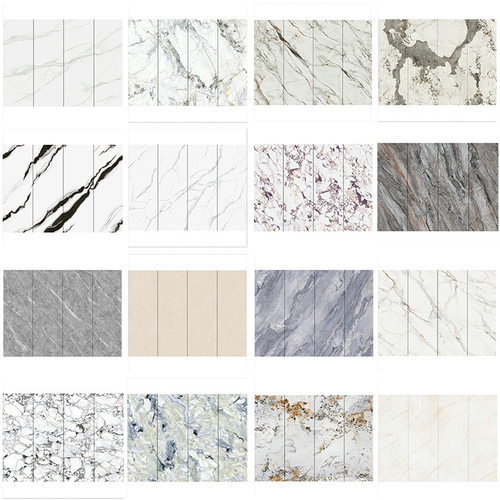 sintered stone porcelain glazed large slabs big floor tiles - 封面