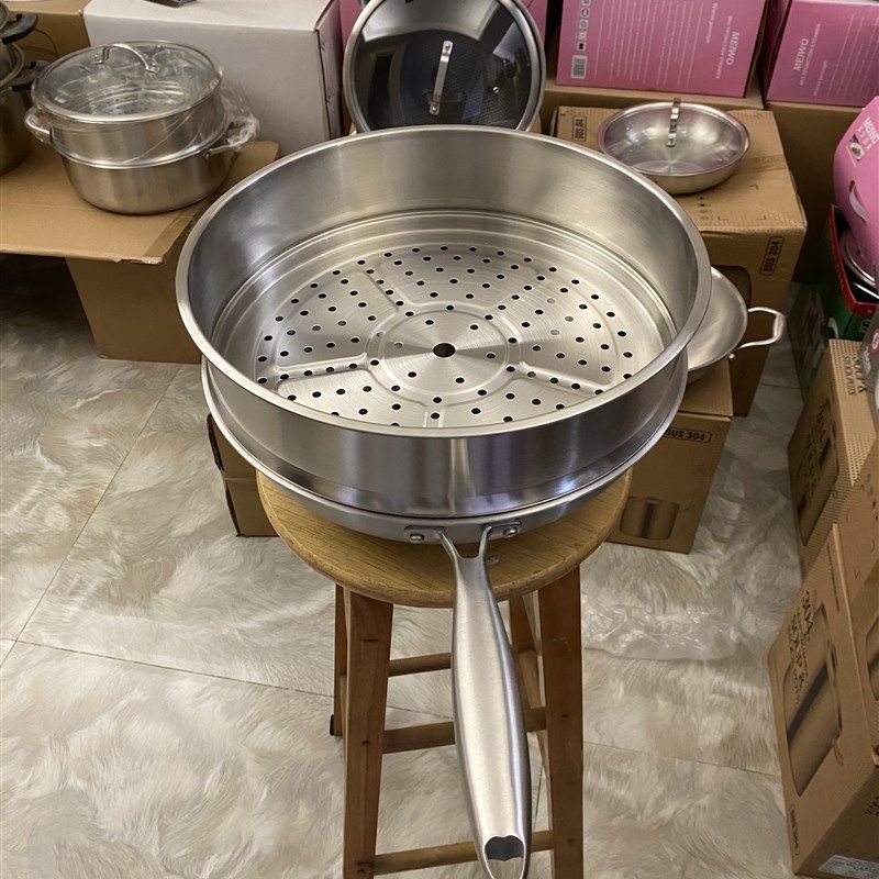 304不锈钢无磁蒸格蒸笼 家用隔水蒸屉加厚 多功能蒸馍沥水蒸海鲜,厨房/烹饪用具,蒸格/蒸片/蒸架,淘宝优惠券,粉丝福利购,淘宝优惠卷