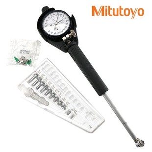 三丰内径百分表千分表18-35-50-160测缸规511-702表杆量表量缸表