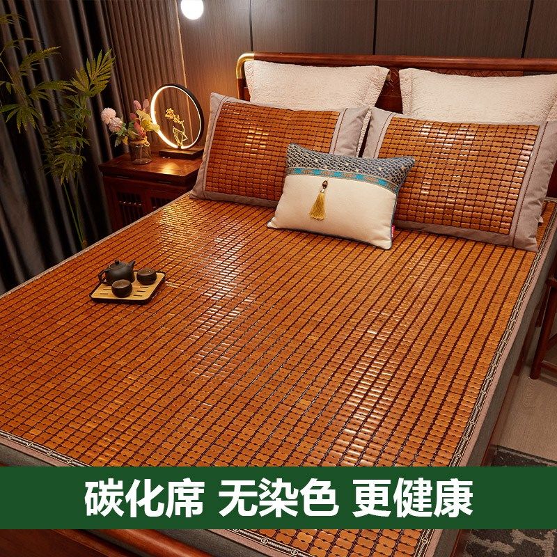 夏季麻将席可折叠1.8米床垫席子单双人学生宿舍麻将块竹凉席,床上用品,竹席,淘宝优惠券,粉丝福利购,淘宝优惠卷