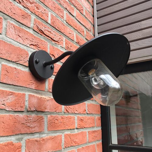 LED户外壁灯防水防腐玻璃罩