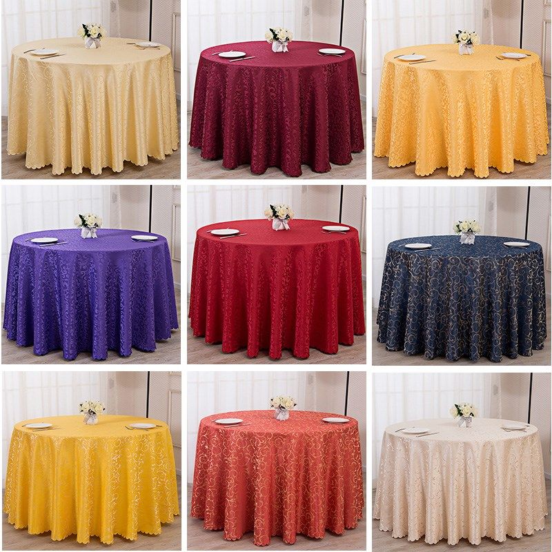 定做酒店饭店圆形桌布欧式餐厅中式大圆桌家用长方形婚庆布艺台布,居家布艺,桌布,淘宝优惠券,粉丝福利购,淘宝优惠卷