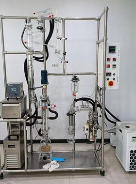 带精馏柱的薄膜蒸发装置 TFER-60薄膜精馏