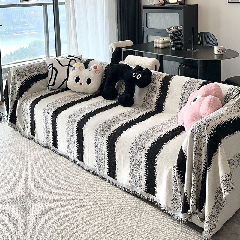 2024新款雪尼尔沙发巾四季通用高级感沙发盖布全包沙发套罩沙发毯,居家布艺,沙发套,淘宝优惠券,粉丝福利购,淘宝优惠卷