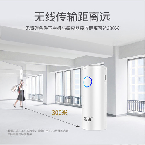 智能防拆门磁报警器防疫酒店开门感应器响铃一拖二拖三家用提醒器