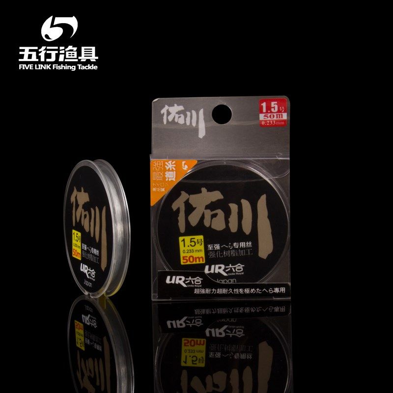 五行鱼线佑川钓鱼线进口50米尼龙鱼线主线子线淡水鱼,户外/登山/野营/旅行用品,鱼线,淘宝优惠券,粉丝福利购,淘宝优惠卷