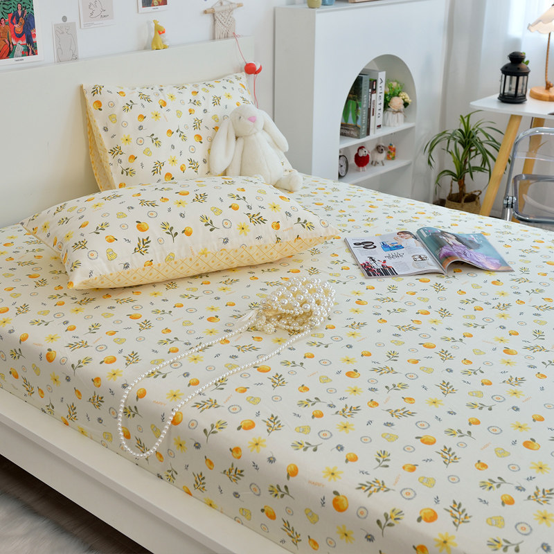 床笠单件全棉席梦思床垫保护套防滑固定纯棉夏季床罩床单床套定制,床上用品,床笠,淘宝优惠券,粉丝福利购,淘宝优惠卷